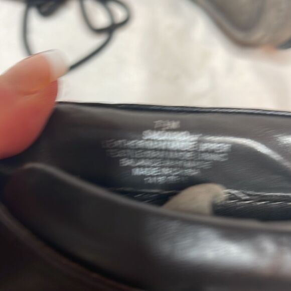 Nine West Platform Smokino Suede Lace Up Bootie Heels. Size 7.5. - Picture 9 of 9